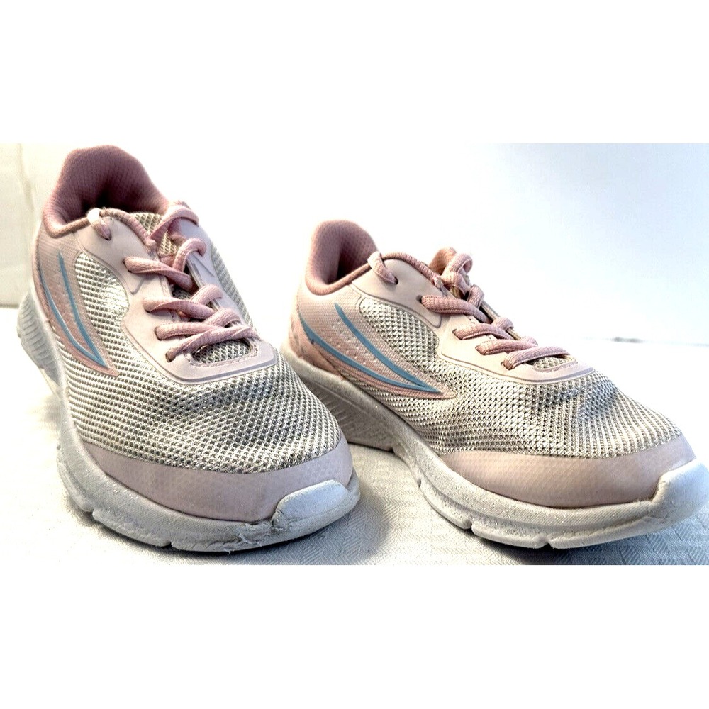 Sneakers Girls Pink Sparkling Silver with Touch of Blue Fila RN 91175 Size 1